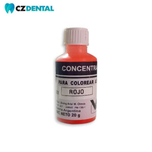 Pigmento Concentrado Para Colorear Acrílico (Rojo)