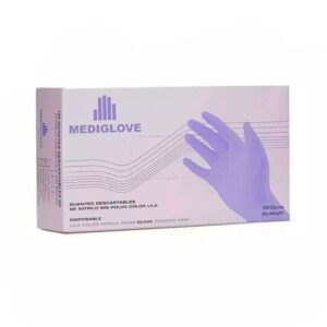 Guantes De Nitrilo Lavanda MG
