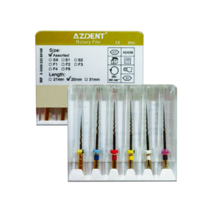 Limas Mecanizadas Gold Surtidas 25mm AZDent